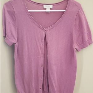 Purple Loft Cardigan